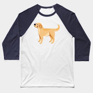 Happy Labrador Baseball T-Shirt